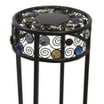 thumbnail image 5 of DecMode 28", 24", 20" Black Metal Traditional Plantstand, 1 - Piece, 5 of 11
