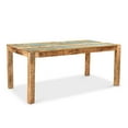 thumbnail image 2 of Timbergirl Suman Rustic Multicolor Dining Table, 2 of 5