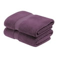 thumbnail image 2 of Superior Hymnia Egyptian Cotton Bath Towel Set, Plum, 2 of 8