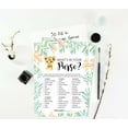thumbnail image 3 of Inkdotpot 50 Sheets What'sIn Your PurseBaby Shower GameCards Baby Cheetah Jungle Animals Activity CardsPartyIdea Baby Shower Party Supply, 3 of 5