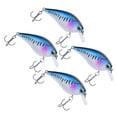 thumbnail image 3 of 4Pcs Artificial Simulation Plastic Minnow Crank Rock Lure Bait Fishing Accessory4#, 3 of 9