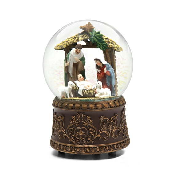 Christmas Snow Globes With Music So Sweet for the baby was born with LED Light Gift For Kids Girls 2026