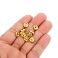 thumbnail image 4 of Unique Bargains 8mm Spacer Beads, 100pcs Bead Spacers Rhinestone Round Bulk Beads Wave for Jewelry Making , Silver, 4 of 5