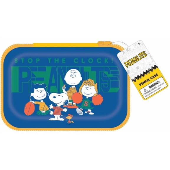 Peanuts Pencil Case with Zipper for Elementary Students
