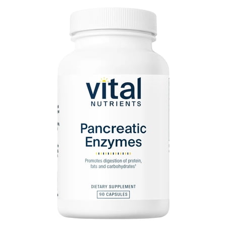 High Potency Digestive Enzyme Supplement – Supports Digestion & Nutrient Absorption – Gluten, Soy & Dairy Free – 90 Capsules