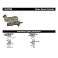 thumbnail image 2 of Centric 130.67029 Premium Brake Master Cylinder Fits select: 2001-2002 DODGE GRAND CARAVAN, 2001-2002 CHRYSLER TOWN & COUNTRY, 2 of 5