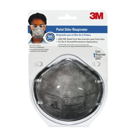3M Tekk Protection Paint Odor Respirator, Disposable
