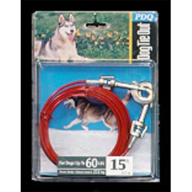 Boss Pet 171353063 Q353000099 30 ft. Large Dog TieOut Cable Walmart