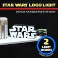 thumbnail image 2 of Star Wars Light - Officially Licensed Wall Mountable & Freestanding LED Lamp, Star Wars Room Decor for Men, Unique Star Wars Gifts for Fans, 2 of 4