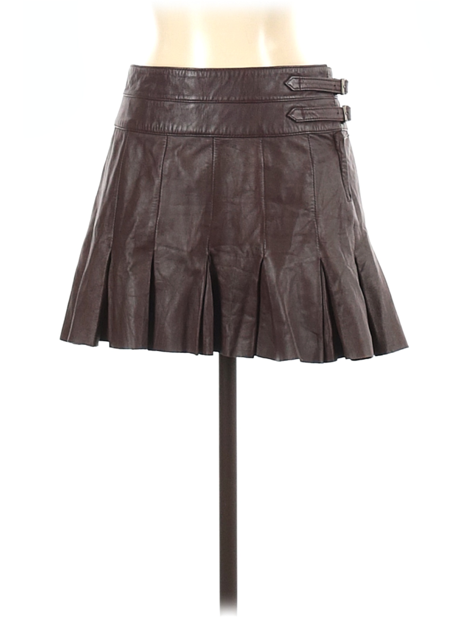 joie faux leather skirt