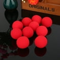 thumbnail image 4 of 10Pcs 1.77 Inch Red Sponge Soft Ball Close-Up  Street Classical Comedy Trick Props, 4 of 8