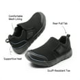 thumbnail image 2 of DREAM PAIRS Boys Girls Slip-On Sneakers Kids EZ-Ons MightyMovers Barefoot Zero Drop Tennis Running Athletic Sports Shoes, 2 of 6