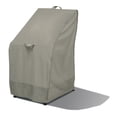thumbnail image 1 of Duck Covers Weekend Water-Resistant 26 Inch Outdoor Stackable Chair Cover with Integrated Duck Dome, Moon Rock, 1 of 9