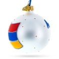 thumbnail image 3 of Flag of Armenia Glass Ball Christmas Ornament 3.25 Inches, 3 of 5