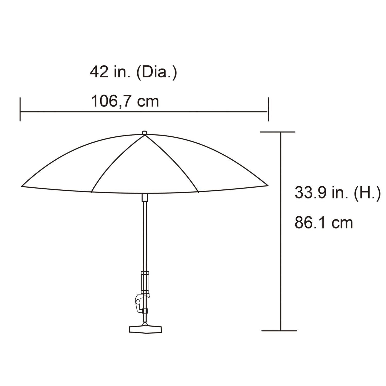 Mainstays Clip-On Umbrella