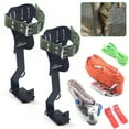 thumbnail image 5 of Tree Climbing Spikes Set 2 Gears with Adjustable Safety Harness Belt Straps, Tree Pole Climbing Shoes Tool for Picking Fruit, Hunting Observation, Indoor Climbing and Sports, 5 of 16