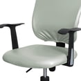 thumbnail image 4 of fastboy Split Office Chair Cover Dustproof Waterproof Rotating Chair Protector Gray Seat Cover, 4 of 9