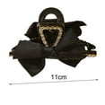 thumbnail image 6 of Meidiya 2 Pcs/Set Rhinestone Bows Strong Hold Hair Claw Clips, Nonslip Medium Large Jaw Clip for Women and Girls, Hair Clamps for Thick Thin Fine Long Hair, 6 of 8