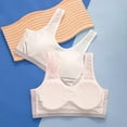 thumbnail image 4 of AJZIOJIRO Cotton Girls Training Bras Seamless Bra Sports Bra for Teens, 4 of 5
