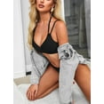 thumbnail image 5 of Charmo Womens Halter Bikini Sets Double Straps Two Piece Bath Suit High Waisted Swimwear, 5 of 7