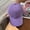 Solid Baseball Hat - Purple, variant on Korean Version Versatile Pink Baseball Cap For Women With Large Head, Small Face, Deep Top, Wide Brim, Duck Tongue Hat, Enlarged And Deepened Trend