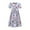 Light Blue, variant on Fsqjgq Baby Girl Clothes Toddler Spring Dress Summer Spring Outfits for Toddler Girls Casual Dress Summer Scoop Neck Short Sleeves Floral Flowy Print Plain Dresses Beach Princess Dress 120