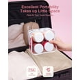 thumbnail image 2 of Micebay Travel Bottles for Toiletries 8 Pack, Travel Size Toiletries, Tsa Approved Travel Size Containers 3oz, with Travel Essentials Clear Bag, Leak Proof Silicone Squeezable Creams Jars, 2 of 9