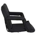 thumbnail image 4 of ZENY Black Stadium Seats (2 Pieces), 4 of 9
