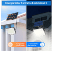 thumbnail image 3 of Lámpara Solar De Pared Exterior De 228 Led, Con Sensor De Movimiento Luz, 3 Modos Xtellar  negro, 3 of 3
