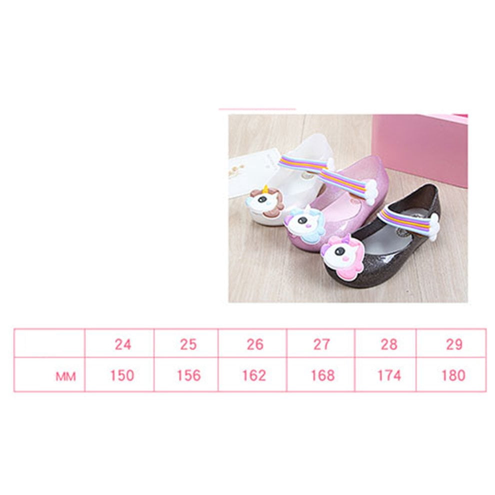 baby unicorn sandals