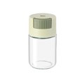 thumbnail image 1 of Bewildely Botella de especias cuantitativa de PP, a prueba de polvo, a prueba de humedad, casa de sal, cocina, cantimplora, tarro de condimento, contenedor Organizadores de utensilios de cocina Verde Bewildely HA064678-03B, 1 of 6