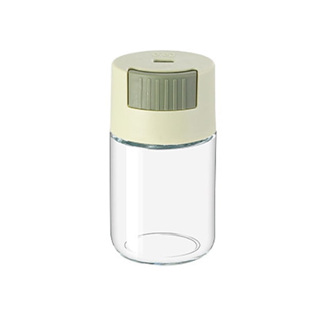 Botella de especias cuantitativa Cateissary de PP color Verde