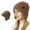 Khaki, variant on Women’s Warm Beanie Cable-Knit Full Ear-Wrap Extended Neck Mini Leather Patch Soft Fabric for Campus Commutes Blue
