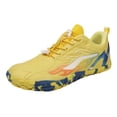 thumbnail image 5 of Rokment Women's Men's Barefoot Hiking Climbing Trekking Shoes Outdoor Sport Athletic Wide Toe Waterproof Non Slip Trail-Running Workout Fitness Exercise Trainners Yellow Size 11.5, 5 of 6