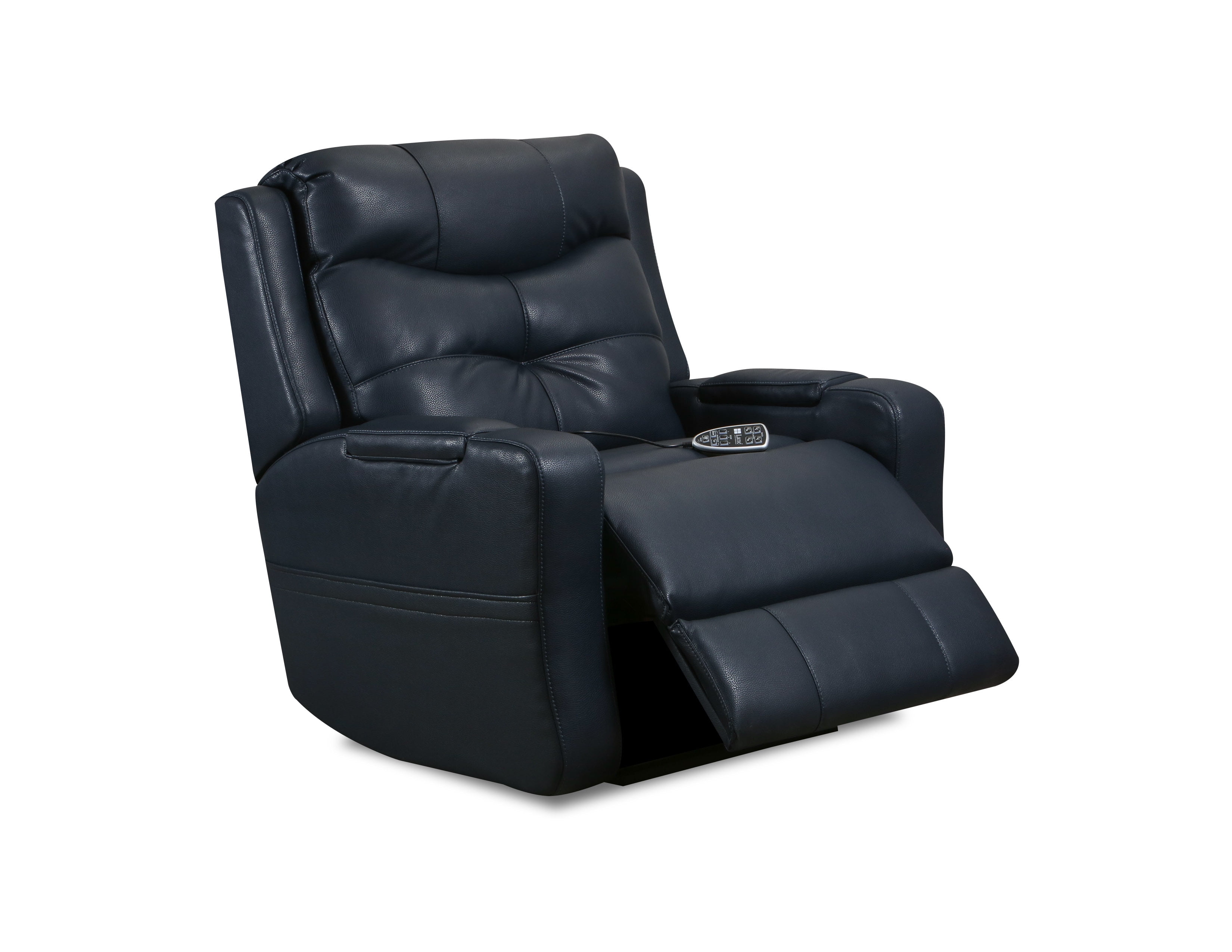 Lane Essentials 4603150 Winchester Navy Lift Recliner with Heat and