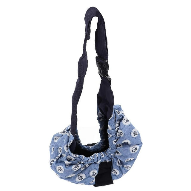 Baby Carrying Safety Sling Wrap Carrying Multi Purpose Large Capacity Infant Carrying Blue Flower