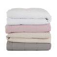 thumbnail image 3 of EcoPure® Cotton Filled Twin Dark Grey Blanket, 3 of 3