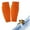 Orange, variant on Calf Compression Sleeves with Protective Padding, Anti-Collision Leg Guards for Skiing & Snowboarding, Breathable Sport Protective Gear for Youth and Adult-Green