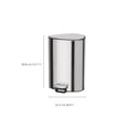 thumbnail image 6 of Joseph Joseph EasyStore Stainless Steel 5-liter Pedal Trash Bin, 6 of 6