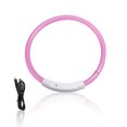 thumbnail image 1 of PETS COLLAR LED LIGHTING Suministros para mascotas Ajustable USB Carga Luminosa Pérdida Luminosa Accidentes Cuellos de Luz Safety para Rosa Al Aire Libre Eigraketly HA010373-05, 1 of 6
