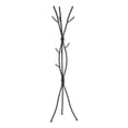 thumbnail image 5 of Coat Racks Coat Rack, Hall Tree, Free Standing, 11 Hooks, Entryway, 74"h, Bedroom, Black Metal, Contemporary, Modern,Metal Coat Racks, 5 of 11