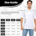 thumbnail image 6 of BAAZ Men's Supima Cotton Polo, White, Medium, 6 of 6