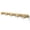 Champagne Bronze, variant on Goo-Ki Coat Rack Wall Mounted Heavy Duty, Antique Brass Coat Hooks for Wall, Zinc Alloy Zinc Alloy Towel Rack with 3 Hooks for Hanging Clothes, Jacket, Bag, Hat and Scarf, 1 Pack