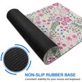 thumbnail image 6 of Long Mouse Pads for Desk,Pioneer Flower Floral Print Pattern Desk Mats on Top Of Desks, Desk Mouse Pad Extra Large with 3mm Non-Slip Base and Stitched Edge for Gaming,Office,Work,Home 47.3"x23.6", 6 of 6
