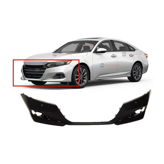 DCP Front Bumper Cover for Honda Accord 2021-2022 Primed 04711TVAF10ZZ