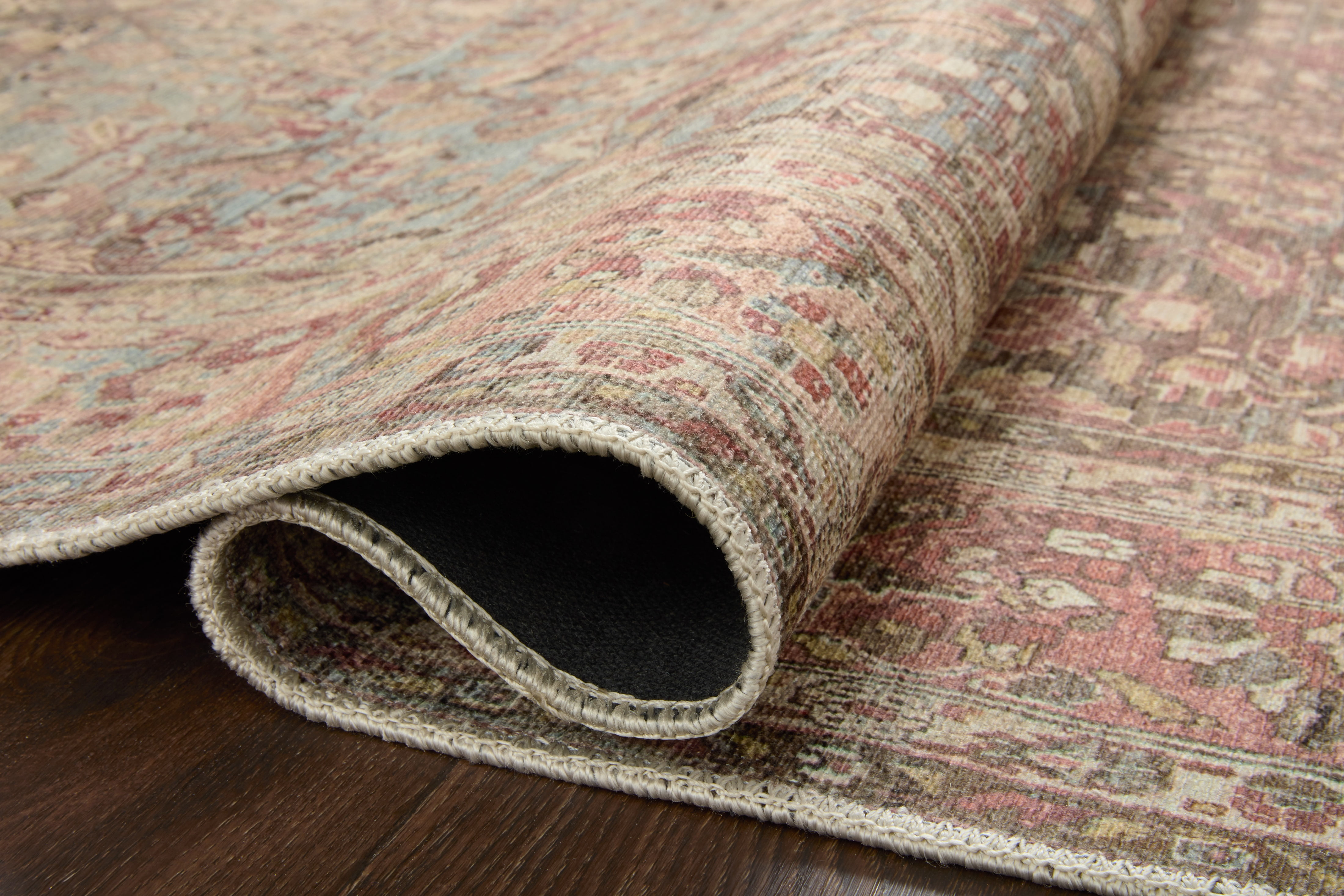 Loloi Adrian Ocean / Clay 2'-0" x 5'-0" Area Rug