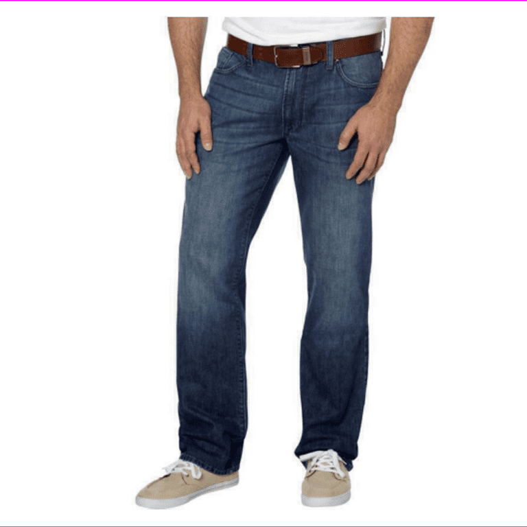 DKNY MEN s SOHO RELAXED STRAIGHT CLASSIC 5 POCKET JEANS 38X30