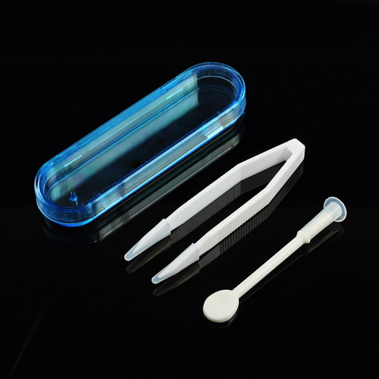Limei Contact Lens Accessory Kit: 2 Sets of Safety Tweezers and