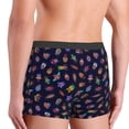 thumbnail image 6 of Salouo Colorful Insects Print Men's Boxer Briefs,Breathable Underwear Elastic Waistband Briefs for Men -XX-Large, 6 of 8