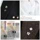 thumbnail image 1 of Botón antideslumbrante, botón oscuro de alta calidad, ropa de mujer, suéter, camisa, cárdigan, decoración, botón invisible oscuro desmontable sin costuras, 1 of 3